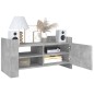 vidaXL TV-Schrank Betongrau 80x35x40 cm Holzwerkstoff vidaXL TV-Schrank Betongrau 80x35x40 cm Holzwerkstoff