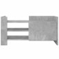 vidaXL TV-Schrank Betongrau 80x35x40 cm Holzwerkstoff vidaXL TV-Schrank Betongrau 80x35x40 cm Holzwerkstoff