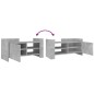 vidaXL TV-Schrank Betongrau 80x35x40 cm Holzwerkstoff vidaXL TV-Schrank Betongrau 80x35x40 cm Holzwerkstoff