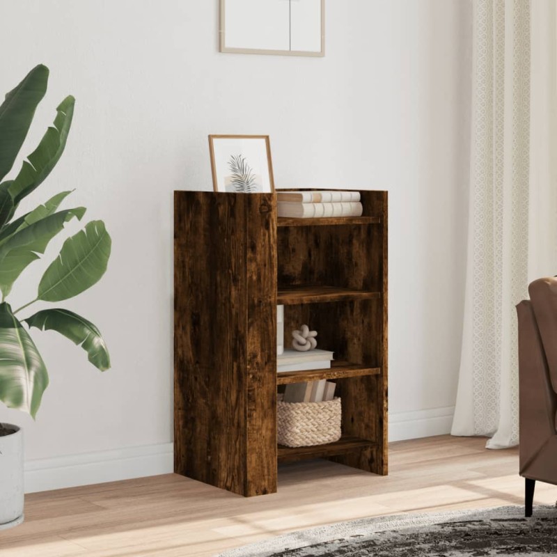 vidaXL Sideboard Räuchereiche 45x35x75 cm Holzwerkstoff vidaXL Sideboard Räuchereiche 45x35x75 cm Holzwerkstoff