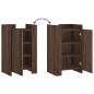 vidaXL Sideboard Braun Eichen-Optik 45x35x75 cm Holzwerkstoff vidaXL Sideboard Braun Eichen-Optik 45x35x75 cm Holzwerkstoff