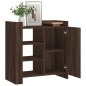 vidaXL Sideboard Braun Eichen-Optik 73,5x35x75 cm Holzwerkstoff vidaXL Sideboard Braun Eichen-Optik 73,5x35x75 cm Holzwerkstoff