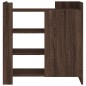 vidaXL Sideboard Braun Eichen-Optik 73,5x35x75 cm Holzwerkstoff vidaXL Sideboard Braun Eichen-Optik 73,5x35x75 cm Holzwerkstoff
