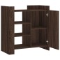 vidaXL Sideboard Braun Eichen-Optik 73,5x35x75 cm Holzwerkstoff vidaXL Sideboard Braun Eichen-Optik 73,5x35x75 cm Holzwerkstoff
