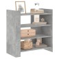 vidaXL Sideboard Betongrau 73,5x35x75 cm Holzwerkstoff vidaXL Sideboard Betongrau 73,5x35x75 cm Holzwerkstoff