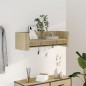 vidaXL Wandregal Sonoma-Eiche 100x35x30,5 cm Holzwerkstoff vidaXL Wandregal Sonoma-Eiche 100x35x30,5 cm Holzwerkstoff
