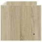 vidaXL Wandregal Sonoma-Eiche 100x35x30,5 cm Holzwerkstoff vidaXL Wandregal Sonoma-Eiche 100x35x30,5 cm Holzwerkstoff