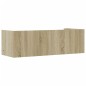 vidaXL Wandregal Sonoma-Eiche 100x35x30,5 cm Holzwerkstoff vidaXL Wandregal Sonoma-Eiche 100x35x30,5 cm Holzwerkstoff