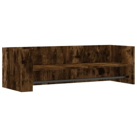 vidaXL Wandregal Räuchereiche 100x35x30,5 cm Holzwerkstoff