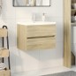 vidaXL 2-tlg. Badmöbel-Set Keramik und Holzwerkstoff vidaXL 2-tlg. Badmöbel-Set Keramik und Holzwerkstoff