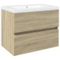 vidaXL 2-tlg. Badmöbel-Set Keramik und Holzwerkstoff vidaXL 2-tlg. Badmöbel-Set Keramik und Holzwerkstoff