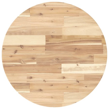 vidaXL Tischplatte Rund Ø60x4 cm Massivholz Akazie