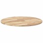 vidaXL Tischplatte Rund Ø80x2 cm Massivholz Akazie vidaXL Tischplatte Rund Ø80x2 cm Massivholz Akazie