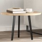 vidaXL Tischplatte Rund Ø60x2 cm Massivholz Akazie