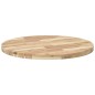 vidaXL Tischplatte Rund Ø80x4 cm Massivholz Akazie vidaXL Tischplatte Rund Ø80x4 cm Massivholz Akazie