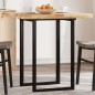 vidaXL Tischplatte Quadratisch 70x70x4 cm Massivholz Akazie vidaXL Tischplatte Quadratisch 70x70x4 cm Massivholz Akazie