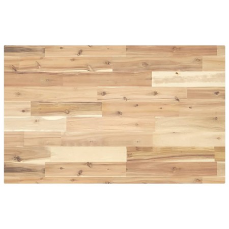 vidaXL Tischplatte Rechteckig 140x50x4 cm Massivholz Akazie