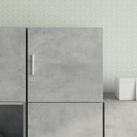 vidaXL Wandschrank Betongrau 40x42,5x40 cm Holzwerkstoff