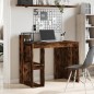 vidaXL Schreibtisch Räuchereiche 103,5x56,5x94 cm Holzwerkstoff vidaXL Schreibtisch Räuchereiche 103,5x56,5x94 cm Holzwerkstoff