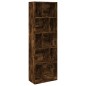 vidaXL Bücherregal Räuchereiche 57x28,5x174 cm Holzwerkstoff vidaXL Bücherregal Räuchereiche 57x28,5x174 cm Holzwerkstoff
