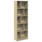vidaXL Bücherregal Sonoma-Eiche 57x28,5x174 cm Holzwerkstoff vidaXL Bücherregal Sonoma-Eiche 57x28,5x174 cm Holzwerkstoff