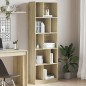 vidaXL Bücherregal Sonoma-Eiche 57x28,5x174 cm Holzwerkstoff vidaXL Bücherregal Sonoma-Eiche 57x28,5x174 cm Holzwerkstoff