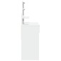 vidaXL Schminktisch mit LED-Beleuchtung Weiß 100x40x130 cm vidaXL Schminktisch mit LED-Beleuchtung Weiß 100x40x130 cm