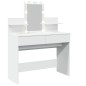 vidaXL Schminktisch mit LED-Beleuchtung Weiß 100x40x130 cm vidaXL Schminktisch mit LED-Beleuchtung Weiß 100x40x130 cm