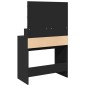 vidaXL Schminktisch mit LED-Beleuchtung Schwarz 80x41x134,5 cm vidaXL Schminktisch mit LED-Beleuchtung Schwarz 80x41x134,5 cm