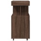 vidaXL Barwagen Braun Eichen-Optik 50x41x89 cm Holzwerkstoff vidaXL Barwagen Braun Eichen-Optik 50x41x89 cm Holzwerkstoff