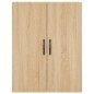 Wandschrank Sonoma-Eiche 69,5x34x90 cm Holzwerkstoff Wandschrank Sonoma-Eiche 69,5x34x90 cm Holzwerkstoff