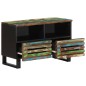 vidaXL TV-Schrank 70x34x46 cm Massivholz Akazie vidaXL TV-Schrank 70x34x46 cm Massivholz Akazie