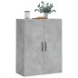 Wandschrank Betongrau 69,5x34x90 cm Holzwerkstoff Wandschrank Betongrau 69,5x34x90 cm Holzwerkstoff