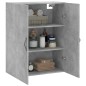 Wandschrank Betongrau 69,5x34x90 cm Holzwerkstoff Wandschrank Betongrau 69,5x34x90 cm Holzwerkstoff