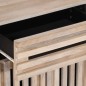 vidaXL Nachttisch 50x34x60 cm Raues Massives Mangoholz vidaXL Nachttisch 50x34x60 cm Raues Massives Mangoholz