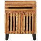 vidaXL Nachttisch Braun 50x34x60 cm Massivholz Mango vidaXL Nachttisch Braun 50x34x60 cm Massivholz Mango