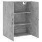 Wandschrank Betongrau 69,5x34x90 cm Holzwerkstoff Wandschrank Betongrau 69,5x34x90 cm Holzwerkstoff