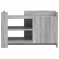 vidaXL Couchtisch Grau Sonoma 80x50x50 cm Holzwerkstoff vidaXL Couchtisch Grau Sonoma 80x50x50 cm Holzwerkstoff