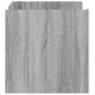 vidaXL Couchtisch Grau Sonoma 80x50x50 cm Holzwerkstoff vidaXL Couchtisch Grau Sonoma 80x50x50 cm Holzwerkstoff