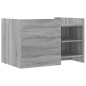 vidaXL Couchtisch Grau Sonoma 80x50x50 cm Holzwerkstoff vidaXL Couchtisch Grau Sonoma 80x50x50 cm Holzwerkstoff