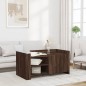vidaXL Couchtisch Braun Eichen-Optik 100x50x50 cm Holzwerkstoff vidaXL Couchtisch Braun Eichen-Optik 100x50x50 cm Holzwerkstoff