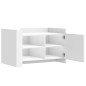vidaXL Couchtisch Weiß 80x50x50 cm Holzwerkstoff vidaXL Couchtisch Weiß 80x50x50 cm Holzwerkstoff
