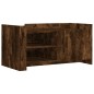 vidaXL Couchtisch Räuchereiche 100x50x50 cm Holzwerkstoff vidaXL Couchtisch Räuchereiche 100x50x50 cm Holzwerkstoff