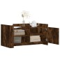 vidaXL Couchtisch Räuchereiche 100x50x50 cm Holzwerkstoff vidaXL Couchtisch Räuchereiche 100x50x50 cm Holzwerkstoff