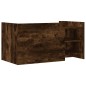 vidaXL Couchtisch Räuchereiche 100x50x50 cm Holzwerkstoff vidaXL Couchtisch Räuchereiche 100x50x50 cm Holzwerkstoff