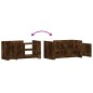 vidaXL Couchtisch Räuchereiche 100x50x50 cm Holzwerkstoff vidaXL Couchtisch Räuchereiche 100x50x50 cm Holzwerkstoff
