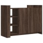 vidaXL Sideboard Braun Eichen-Optik 100x35x75 cm Holzwerkstoff vidaXL Sideboard Braun Eichen-Optik 100x35x75 cm Holzwerkstoff