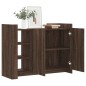 vidaXL Sideboard Braun Eichen-Optik 100x35x75 cm Holzwerkstoff vidaXL Sideboard Braun Eichen-Optik 100x35x75 cm Holzwerkstoff