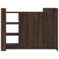 vidaXL Sideboard Braun Eichen-Optik 100x35x75 cm Holzwerkstoff vidaXL Sideboard Braun Eichen-Optik 100x35x75 cm Holzwerkstoff
