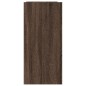 vidaXL Sideboard Braun Eichen-Optik 100x35x75 cm Holzwerkstoff vidaXL Sideboard Braun Eichen-Optik 100x35x75 cm Holzwerkstoff